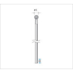 【メール便対応】ナカニシ 電着ダイヤモンドバー 球型 φ5×軸φ3 #120 【品番:12707】