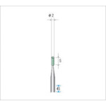 【メール便対応】ナカニシ　グリーンポリッシャー　１０本入　円筒型　φ２×５×軸φ３　ＷＡ　＃３２０　【品番：46734】 4,638円