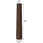 ナカニシ ロングコーンサンダー ５個入 テーパー型 口径φ１１×８５ ＃８０ 【品番：49704】