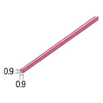 ナカニシ ペンシルセラファイバー剃刀砥 ３本入 角型 ０．９×０．９×５０ ＃８００ 【品番：55903】