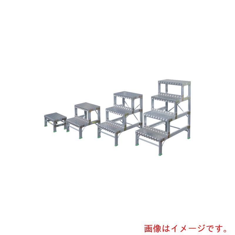 【別途貨物輸送あり】ナカオ（NAKAO） 踏み台Ｇ型１．２Ｍ 【品番：G-124】