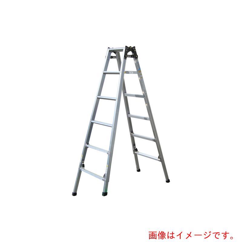 【別途送料あり】ナカオ（NAKAO）　４脚調節式兼用脚立アルマック　【品番：JQN120】
