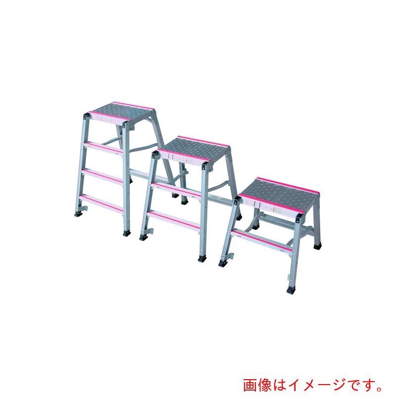 【別途送料あり】ナカオ（NAKAO）　楽駝ミニ　滑り止め付き踏み台　１．０Ｍ　【品番：SKYM-10】