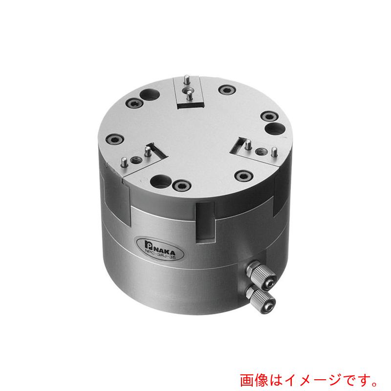 【別途送料あり】仲精機　エアチャック　３インチ　据置ロボット対応型　【品番：NPC-3RJ-35】