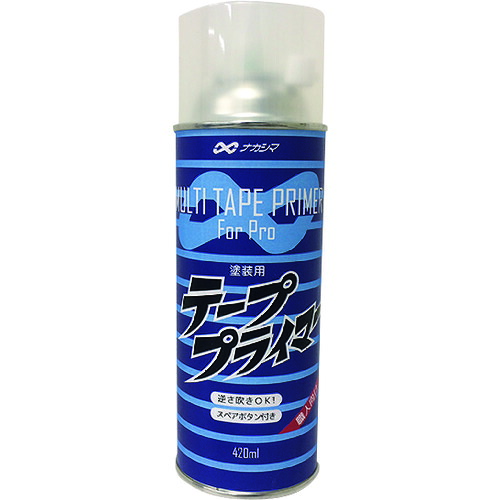 【別途送料あり】中島商会（NAKASHIMA）　ＮＳ塗装用テーププライマー　４２０ｍｌ　【6個】　【品番：NST000001】