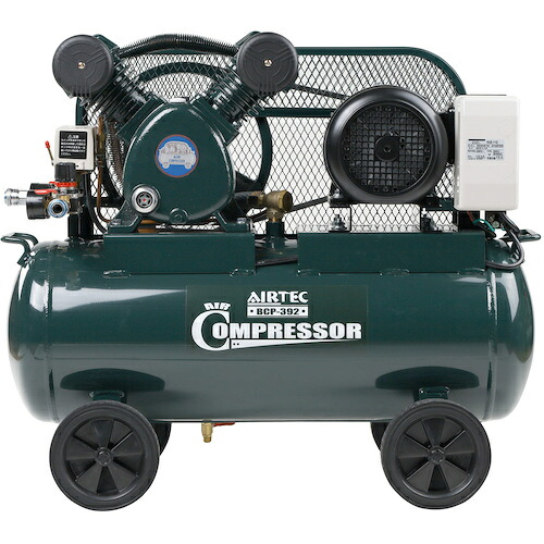 【別途貨物輸送あり】（株）ナカトミ ＡＩＲＴＥＣ 大気圏コンプレッサー ＢＣＰ－３９２ 三相２００Ｖ 【品番：BCP-392】