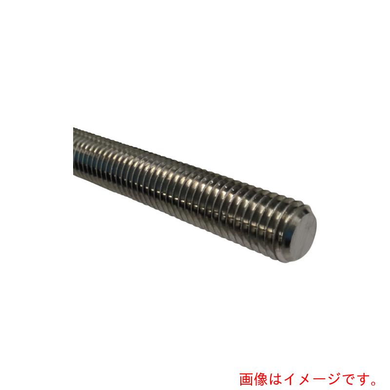 中海鋼業 寸切雄捻子 両平先（合金） ＳＵＳ３０４ ２４×２８０ （３０本入） 【品番：NZBBF-SUS-24280】