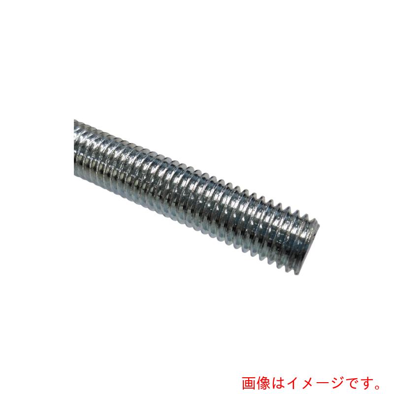 中海鋼業　寸切ボルト　鉄　ユニクロ　２２×３９０　（２５本入）　【品番：NZB-SS-6U-22390】
