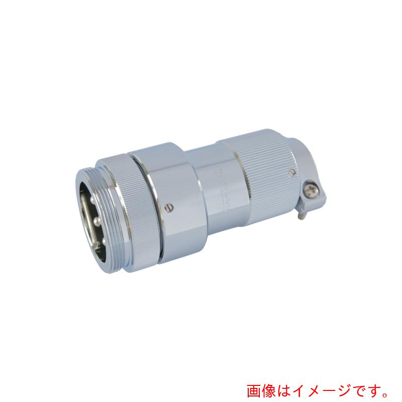 七星科学研究所 防水メタルコネクタ NWPC-40シリーズ 6極 AD12 【品番:NWPC-406-AD12】