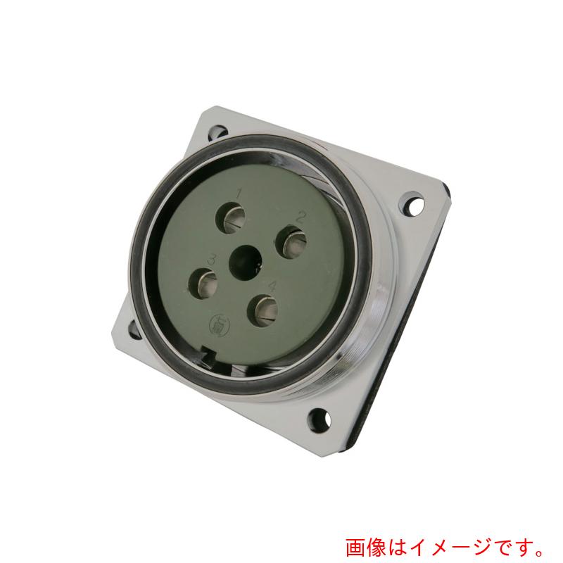 七星科学の科目科学研究所 雨合羽メタルコネクタ ＮＷＰＣ－６４続きもの ３極 ＲＦ 【品番：NWPC-643-RF】