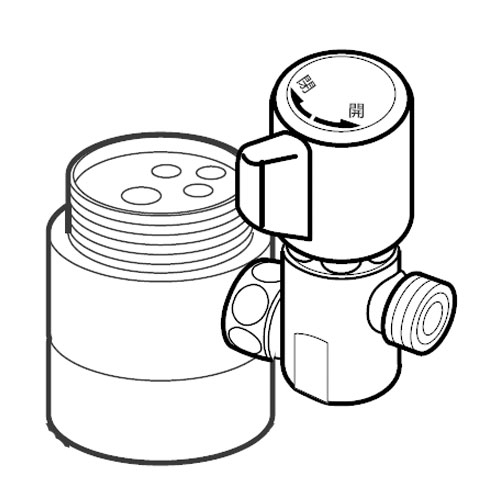 ナニワ製作所 シングル分岐 【品番:NSP-SSA7】|住設プロ 店