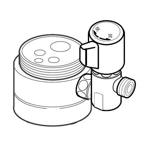 ナニワ製作所 シングル分岐 【品番:NSP-SMA7】|住設プロ 店
