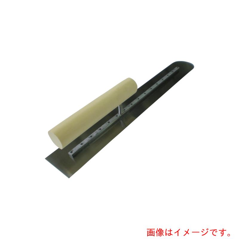 【別途送料あり】ナルセ商工 カネ三 カシメ本焼細巾土間鏝 元幅７０×先幅６５ コテ長さ３９０ｍｍ 【品番：KHSD-390】