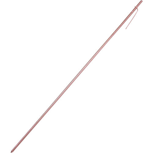 【別途貨物輸送あり】日動電気工 地べた棒 １０×９００ メッキ（Ｍ０９Ｓ） 【25個】 【品番：M09S】