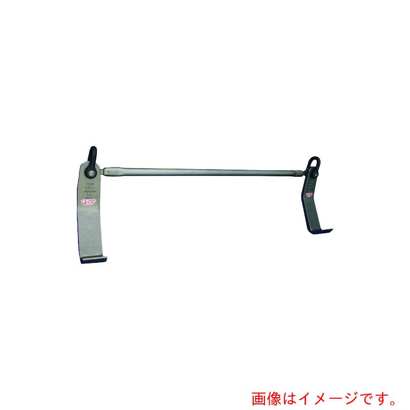 【別途貨物輸送あり】三木ネツレン（NETSUREN） LP盤－Ｗ型 ６ＴＯＮ 天びん式板引っ掛かり 【品番：E2795】