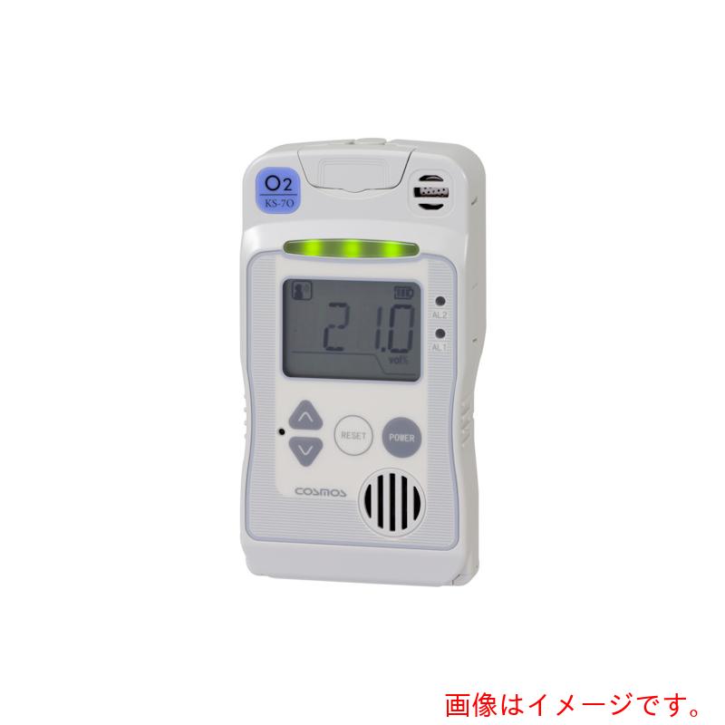 新コスモス電機　一体型酸素検知警報器（酸欠防止用）ＡＣ１００Ｖ　コンセントプラグ接続タイプ　【品番：KS-7O(SANKETSU-AC100VPLUG)】