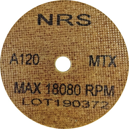 ニューレジストン（NRS） コットンホイルＴｙｐｅ－１ミニ ７６×１３×９．５ ＃１２０ＭＴＸ（ハード） 【20個】 【品番：CH1761395-120TX】