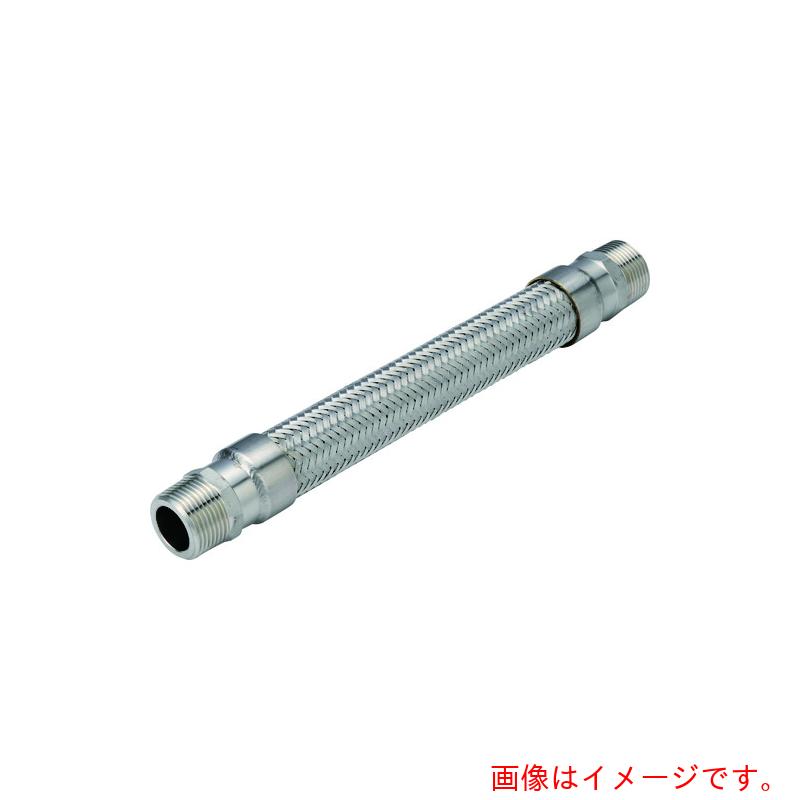 南国フレキ工業（NFK）　オスニップル式フレキシブルホース　六角ニップルＳＵＳ３０４（ＡＬＬＳＵＳ３０４）　２０Ａ×１１００Ｌ　【品番：NK-1500/SUS304-20A-1100L】