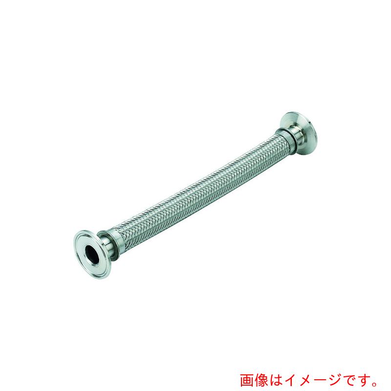 南国フレキ製作（NFK） サニタリーフランジ（フェ置き目）式軟らかい導管 ＳＮＴ印字機 ＡＬＬＳＵＳ３０４ １．０Ｓ×５００Ｌ 【品番：NK-1800SNT/SUS304-1.0S-500L】