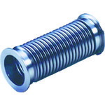 南国フレキ工業（NFK）　ＫＦフランジ式真空フレキシブルホース　継手ＳＵＳ３０４（チューブＳＵＳ３１６Ｌ）　ＫＦ１６×５００Ｌ　【品番：NK2300KF-CLT-316L/304-16-500】