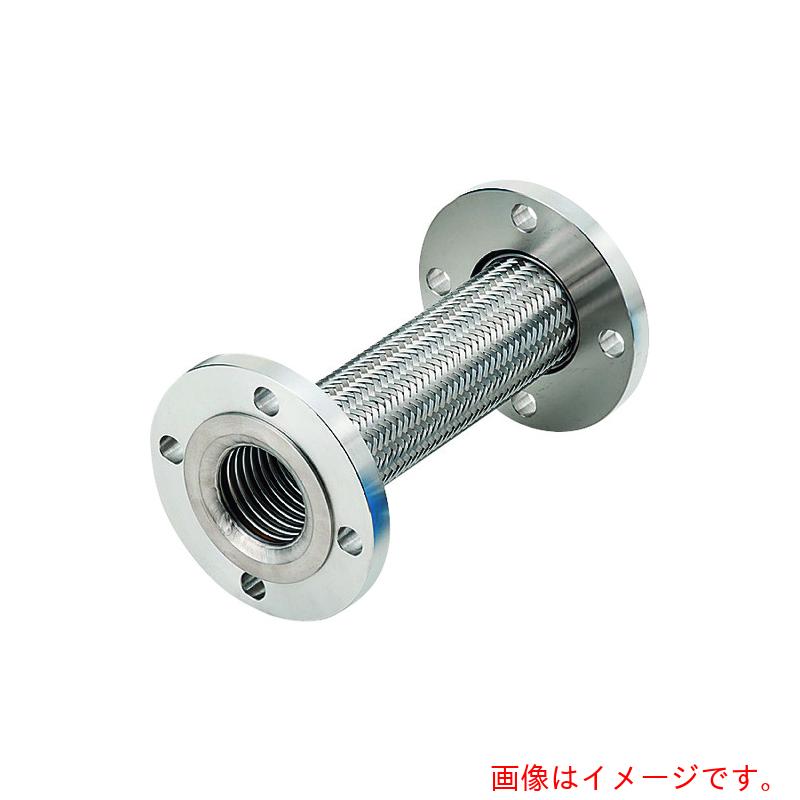 南国フレキ工業（NFK）　標準フランジ式フレキシブルホース（カラー式）　フランジ１０Ｋ／ＳＵＳ３０４（ＡＬＬＳＵＳ３０４）　８０Ａ×１４００Ｌ　【品番：NK-3100/10K-SUS304-80A-1400L】