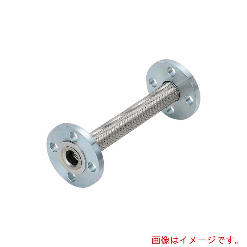 南国フレキ工業（NFK）　フランジ式（無溶接）フレキシブルホース　フランジ１０Ｋ／ＳＳ４００（接液部ＳＵＳ３０４）　４０Ａ×７００Ｌ　【品番：NK-3300/10K-SS400-40A-700L】
