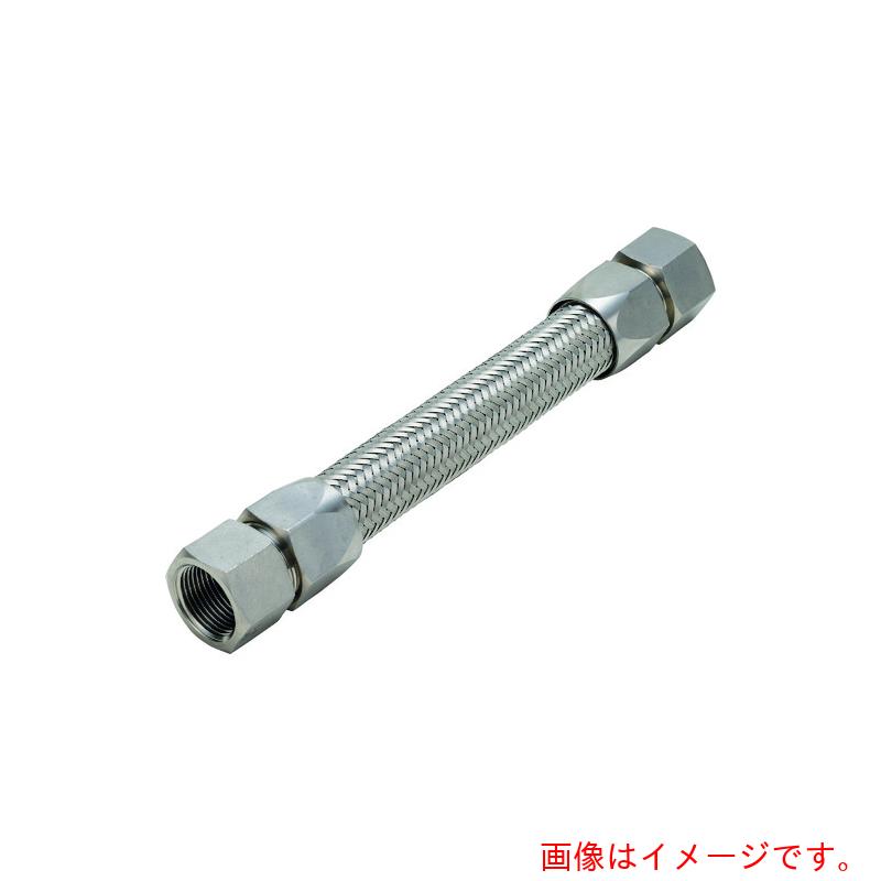 南国フレキ工業（NFK）　ライトユニオン式（メタルタッチ無溶接式）フレキシブルホース　メス×メス型　継手ＳＵＳ３０４（ＡＬＬＳＵＳ）　２５Ａ×１６００Ｌ　【品番：NK-3400FF/SUS304-25A-1600L】