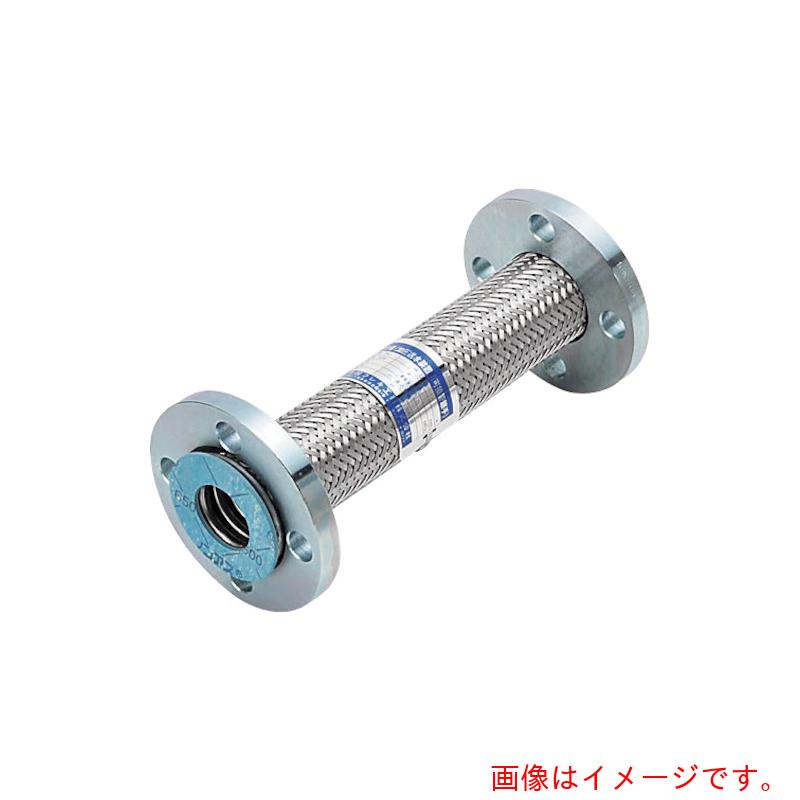 南国フレキ工業（NFK）　消防庁告示第３１号認定（消火配管用）フレキシブルホース　フランジ１０Ｋ／ＳＳ４００（接液部ＳＵＳ）　１５０Ａ×３００Ｌ　【品番：NK-9500/10K-SS400-150A-300L】