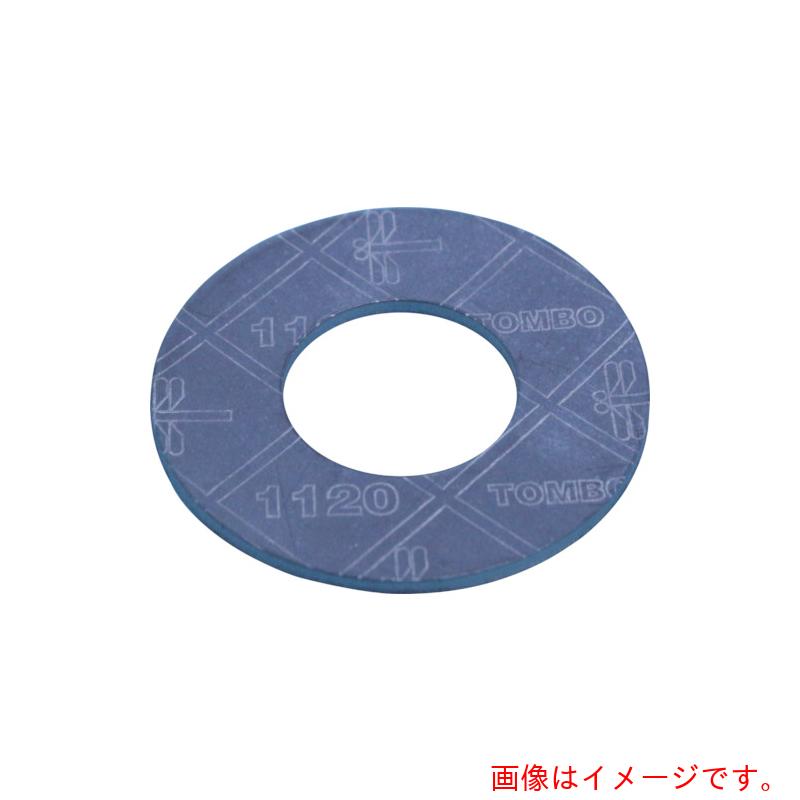 【別途送料あり】ニチアス　ジョイントシートガスケット　ＴＯＭＢＯ　ＮＯ．１１２０　内面　【品番：1120-10K-200A-3T-RF】 の商品写真