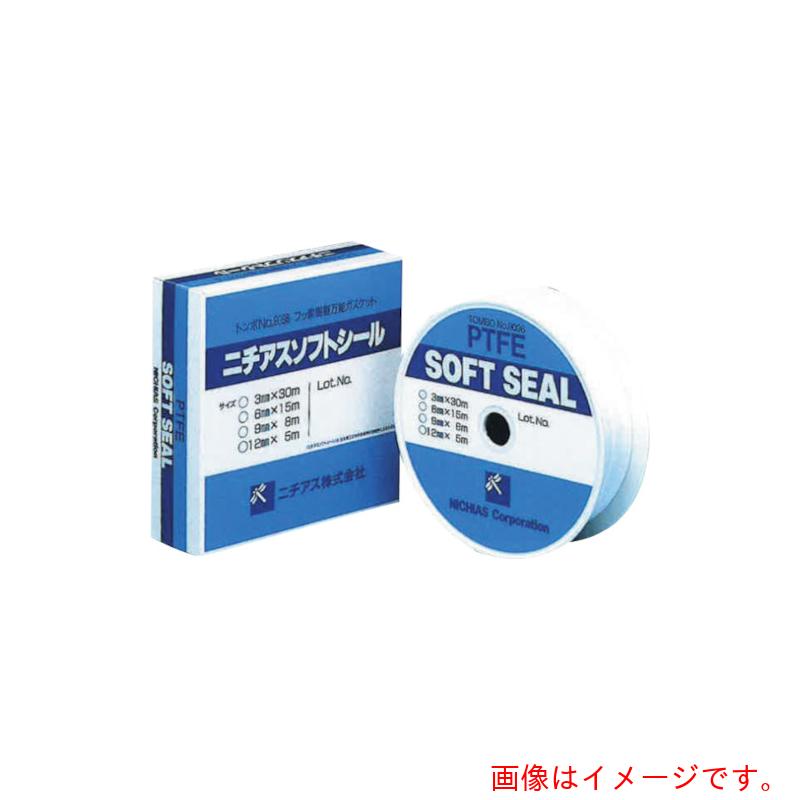 ニチアス　ソフトシールＴＯＭＢＯＮｏ．９０９６　【品番：9096-3.0MMX6MMX15M】