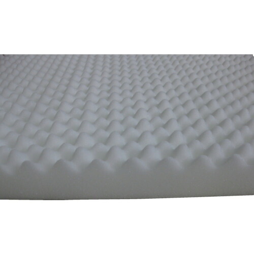 ★【別途送料あり】日大工業　ワニ印　吸水ウレタンスポンジ　プロファイル加工　５０ｍｍ厚　５００×５００　白　【80個】　【品番：000870】 27,671円