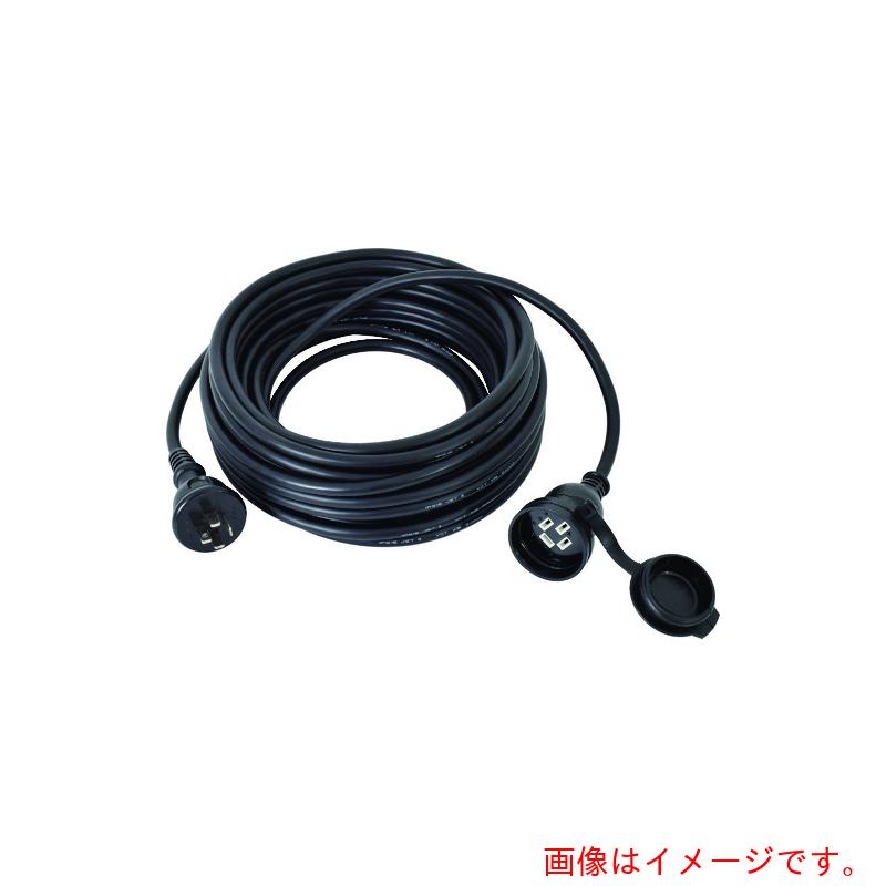 日動加工 防雨取りひろげる吊りひも 三相２００Ｖ ２０ｍ 【品番：4P20AW-20】