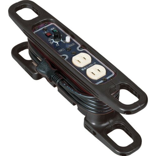 日動実業 お手て木管 電流抑えつける木管 １００Ｖ ２芯×３ｍ 黒 【品番：HRC-032】