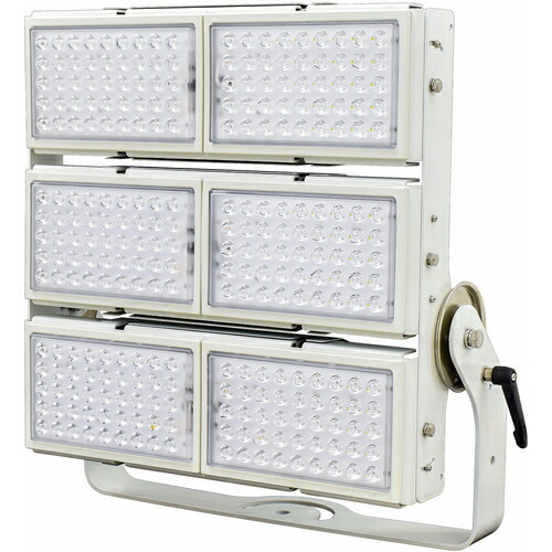 【別途貨物輸送あり】日動加工 常設用ＬＥＤ照明装置 真四角マックス６００Ｗ 超斑点模様 【品番：LEIS-600N3-HVS-50K】