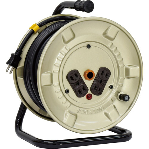 日動工業　電工ドラム　１００Ｖ　アースなし　３０ｍ　【品番：NNP-304D】