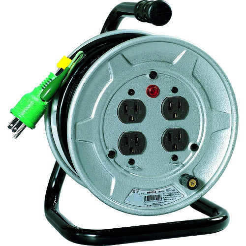 日動工業　電工ドラム　アース付　１０ｍ　【品番：NS-E14】｜住設プロ　店