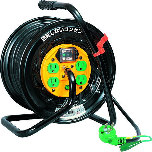 日動加工 電気工膜鳴楽器 神通力木管 １００Ｖ 地びた短絡しゃ断器付 ３０ｍ 【品番：TZ-EB34】
