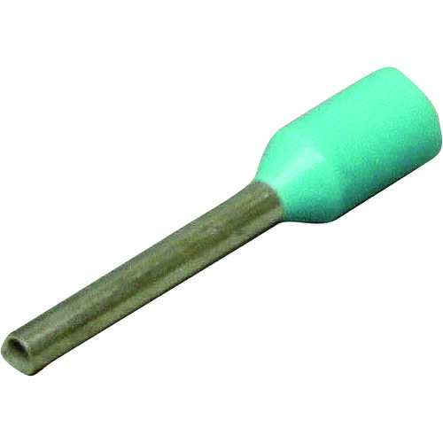 ニチフ　フェルール（１００個×５ＰＫ）　ターコイズ（青緑）　【品番：NF 0.34-8-TQS】