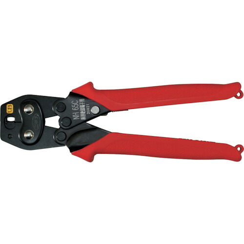 ニチフ 手動圧着手道具 ＮＨ６５Ｃ （１．２５ｓｑ真っただ中いの一番縁切り付棒端子用） 【品番：NH 65C】