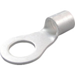 ニチフ　裸圧着端子　Ｒ形（５０Ｐ）　より線１６．７８～２６．６６　外寸３０ｍｍ　スタッド径２１ｍｍ　【品番：R 22-20】