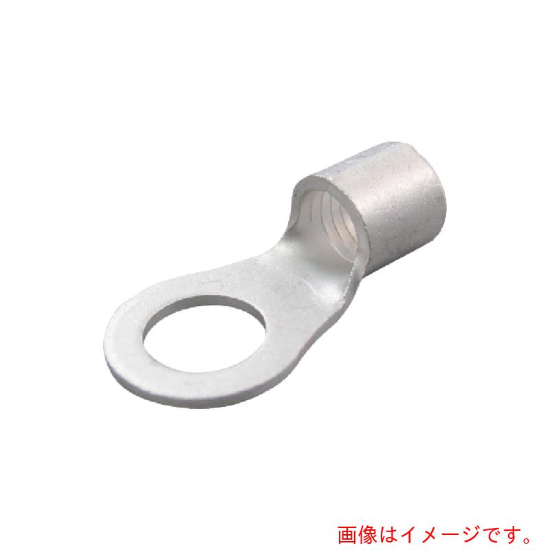ニチフ 裸圧着端子 Ｒ形（１００Ｐ） より線２６．６６～４２．４２ 外寸２２粍 スタッド径１３粍 【品番：R 38-12】 花・ガーデン・DIY-その他-DIY・工具