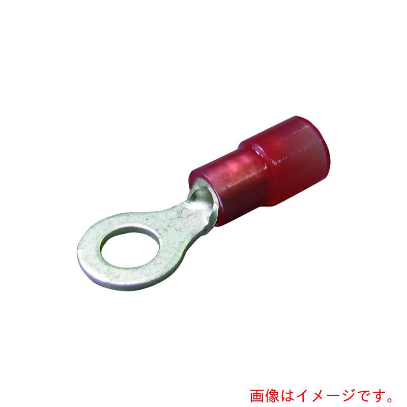 ニチフ 不成立覆いかぶせる付圧着端子（Ｒ形） 丸形（１００ＰＣＳ） 【10個】 【品番：TMEN 1.25-10-RCL】