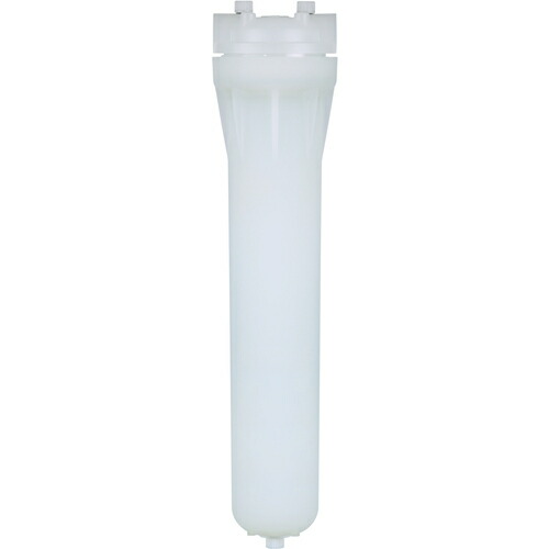 【別途貨物輸送あり】日本フイルター（NiF） 水漉しハウジング 「ＮＦＨ－ＮＰＰ－２０－Ｅ－Ｘ」 ＰＰ製 ５００粍１本用 Ｏ輪っか：ＥＰＤＭ 部屋の入り口／はけ口／ドレン３引き渡し繋ぎ付き添い人 【品番：NFH-NPP-20-E-X】