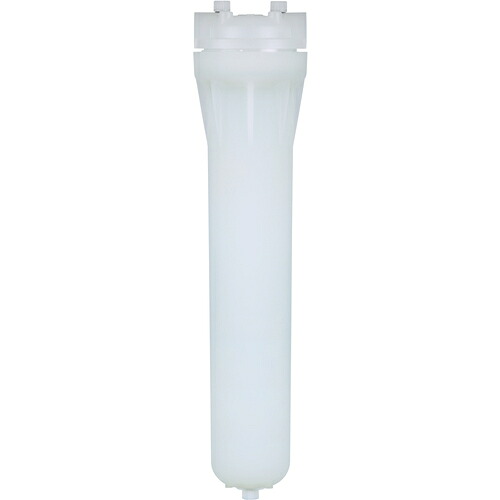 【別途貨物輸送あり】日本フイルター（NiF） 水漉しハウジング 「ＮＦＨ－ＮＰＰ－２０－Ｎ－Ｘ」 ＰＰ製 ５００粍１本用 Ｏ輪っか：ＮＢＲ 部屋の入り口／はけ口／ドレン３引き渡し繋ぎ付き添い人 【品番：NFH-NPP-20-N-X】