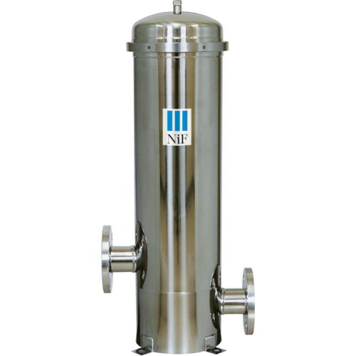 【別途送料あり】日本フイルター(NiF) SUS304製ハウジング SFH−15V−S−E−P−6 750mm5本用 OリングEPDM 【品番:SFH-15V-S-E-P-6】|住設プロ 店