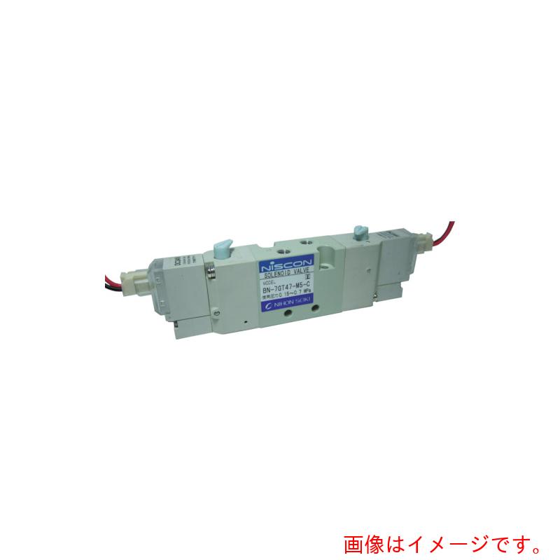 日本精器 ４道のり電磁弁 Ｍ５ダブルＡＣ２００Ｖ７ＧＴ 【品番：BN-7GT47-M5-C-E200】
