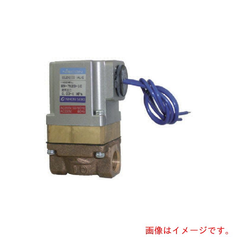 日本精器　２方向電磁弁　１５Ａ　ＡＣ２００Ｖ　７Ｋシリーズ通電閉　【品番：BN-7K230-15-E-200】｜住設プロ　店