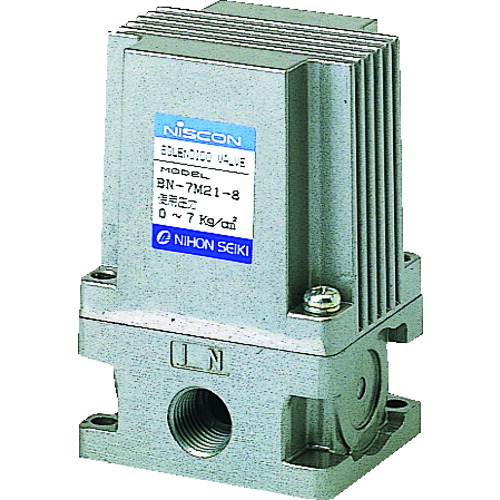 日本精器 ２道のり電磁弁８ＡＡＣ１００Ｖ７Ｍつづき物 【品番：BN-7M21-8-E100】