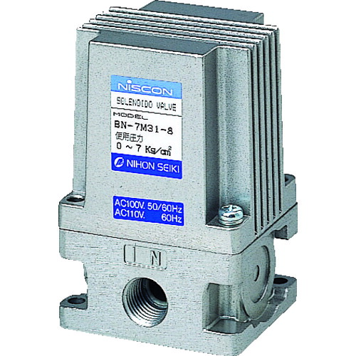 日本精器　３方向電磁弁　８ＡＡＣ１００Ｖ７Ｍシリーズ　【品番：BN-7M31-8-E100】