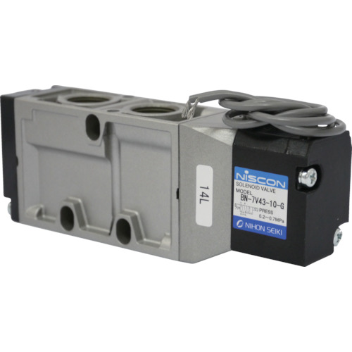 日本精器 ４道のり電磁弁１０ＡＡＣ１００Ｖはと目７Ｖ続きものシングル 【品番：BN-7V43-10-G-E100】
